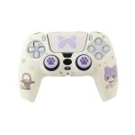 Kit accessoires ps5 - tanooki - tnk0001 - coque rigide - grips - sticker touchpad
