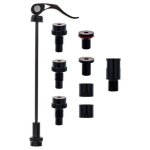 Kit adaptateur axe traversant - tacx - 142x12mm & 148x12mm - pour trainers neo & flux smart Kit adaptateur axe traversant - tacx - 142x12mm & 148x12mm - pour trainers neo & flux smart