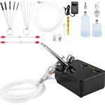 Kit arographe portable - duoku - compresseur - arographes  double action  alimentation par gravit ...