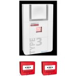 Kit alarme incendie type 3 + deux dm