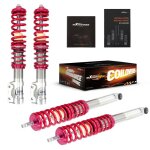 Kit amortisseurs suspension combine filet� pour vw golf ii iii 1983 - 1998 19e 1h vento corrado