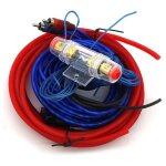 Kit amplificateur de caisson de basses pour voiture cble dalimentation 8ga v8fkerbessr label