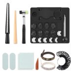 Kit fabrication bagues avec moules en nylon outil pliage bagues pour bagues cuillres robuste outil pliage ...