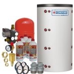 Kit ballon tampon 800 litres + vase expansion + unit� de charge pour chaudi�re bois