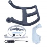 Kit de bande de couverture de garde - main de levier de frein de chaîne pour tronçonneuse stihl ms180 ... Kit de bande de couverture de garde - main de levier de frein de chaîne pour tronçonneuse stihl ms180 ...