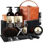Kit barbe pour homme coffret barbe soin barbe homme produit barbe barbe 300ml huile croissance barbe ...