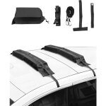 Kit de barre de toit souple qwork� avec sangles de fixation pour kayak et surf