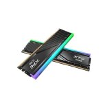 Kit barrettes mmoire 32go (2x16go) dimm ddr5 adata xpg lancer blade rgb pc5 - 51200 (6400 mhz) (noir) ...