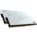 Kit barrettes mmoire 32go (2x16go) dimm ddr5 adata xpg lancer pc5 - 48000 (6000 mhz) (blanc)