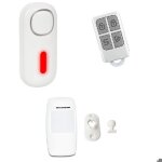Kit basic - alarme sans fil puissante prt  poser - 1 sirne dporte 120db - idal appartement garage ...