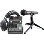 Kit denregistrement - behringer - podcastudio 2 usb - mixeur xenyx 302usb - microphone xm8500 - casque ...
