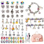 Kit bijoux cadeau de nol fillecadeau ado fillebijoux enfants fille kit cratif enfant breloques creation ...