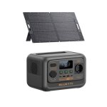 Kit bluetti premium 30 v2 avec panneau solaire 100w - 320wh g�n�rateur solaire 1x600w (1200w max. )