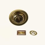 Kit bonde et trop plein dor� yuna pour vidage 1 bac �vier granit