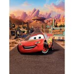 Kit de broderie diamant 5d � faire soi - m�me motif flash mcqueen voiture 30x40cm