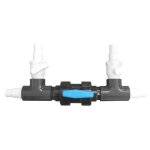 Kit by pass piscine pompe  chaleur - edg - diamtre 32 - 38 mm - avec vannes de rglage