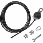 Kit cbles musculation ? poulies + corde acier (home gym ? entranement force / remise en forme)