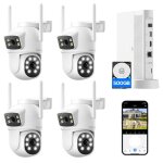 Kit caméra de surveillance extérieur wifi sans fil camcamp 10ch nvr + 4 caméras 360° ptz détection humaine ... Kit caméra de surveillance extérieur wifi sans fil camcamp 10ch nvr + 4 caméras 360° ptz détection humaine ...