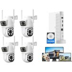 Kit caméra de surveillance wifi exterieur sans fil 360° avec 10ch nvr 500gb disque dur vision nocturne ... Kit caméra de surveillance wifi exterieur sans fil 360° avec 10ch nvr 500gb disque dur vision nocturne ...