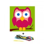 Kit de canevas pour enfant seg de paris motif chouette
