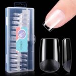 Kit capsule pose amricaine ongles courte en gel - autrement - 240pcs 12 tailles - blanc - keeper