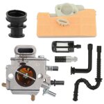 Kit de carburateur pour tron�onneuse stihl 029 039 ms290 ms310 ms390 ms 290 310 390 1127 120 0650 pi�ces ...