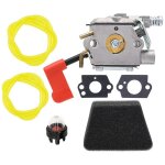 Kit carburateur - carburateur walbro wt - 628 32�cc pp331 pp445 pp035 pour d�broussailleuse 530071637 ...
