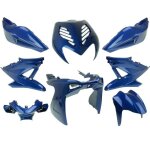 Kit de carnages aerox - nitro bleu mtallis 8pices