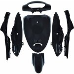 Kit carénage p2r pour scooter chinois 7 pièces / noir brillant Kit carénage p2r pour scooter chinois 7 pièces / noir brillant