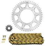 Kit chane moto afam rieju 50 mrt pro 2017 + 2021 420 11x62 - or - 11x62t