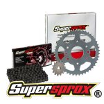 Kit chane moto supersprox spl honda vt 125 c shadow 1999 - 2007