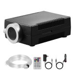 Kit ciel de toit toil voiture - duoku - 150 pcs lumires plafond fibre optique - 076 mm 198 m 16 w ...