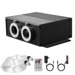 Kit ciel de toit toil voiture - duoku - 900 pcs lumires plafond fibre optique scintillante - contrle ...