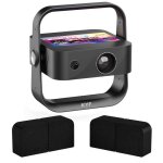 Kit cinma kyf : vido tablette 7?? android 12 4k + mur enceintes 20w bluetooth modulables