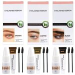 Kit de colorant À sourcils 3 couleurskit de colorant cils et dyecolorant teinture séchage rapide durable ... Kit de colorant À sourcils 3 couleurskit de colorant cils et dyecolorant teinture séchage rapide durable ...