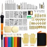 Kit de combustion du bois 110 pièces doutils de combustion du bois avec température réglable de 200 à ... Kit de combustion du bois 110 pièces doutils de combustion du bois avec température réglable de 200 à ...