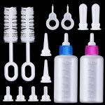 Kit complet de biberon pour animaux avec tubes aiguilles et ttines de rechange parfait pour chiots et ...