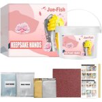 Kit complet pour moulage de mains et de pieds de bébé - alginate - pour créer des empreintes de mains ... Kit complet pour moulage de mains et de pieds de bébé - alginate - pour créer des empreintes de mains ...