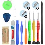 Kit complet doutils 13 en 1 compatible avec rparation de smartphones / tablettes(iphone ipad samsung ...