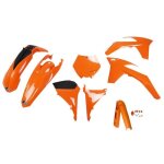 Kit complet de protections et plastiques - ufo - ktm sx - f 250 - orange - 2011