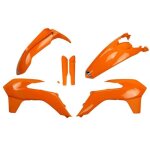 Kit complet de protections - ufo - ktm exc 250 - 2014 - 2016 - plastiques orange