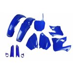 Kit complet de protections - ufo - yamaha yz 125 / 250 - bleu - 2000 - 2001