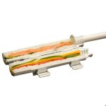 Kit complet pour fabrication de sushis avec rouleau tout - en - un label