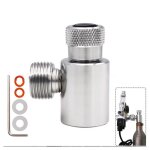 Kit de connecteur dadaptateur de recharge de cylindre de rservoir de remplissage de co2 pour sodastream ...