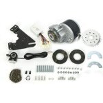 Kit de conversion de vlo lectrique moteur  brosse 24v 250w avec kit de pouce  roue libre