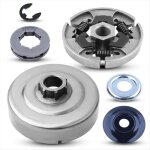 Kit de couronne de pignon de tambour dembrayage 3 / 8 7t pour ms 170 171 180 181 190t 191t 210 211 230 ...