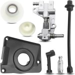 Kit de couvercle d?engrenage de pompe  huile de trononneuse pour 4500 5200 5800 45cc 52cc 58cc trononneuses ...
