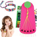 Kit - cr�ation de bracelets damiti� pour filles - machine � tricoter diy - fabrication de bijoux - bracelets ...