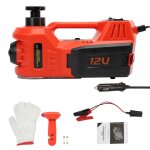 Kit de cric lectrique pour voiture 12 v charge 5 tonnes outil de changement de pneu bote  outils