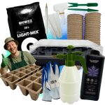 Kit culture complet 71 pi�ces pour bo�tes culture comprenant terreau engrais vaporisateur pour plantes ...